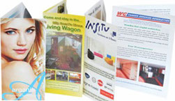 Various leaflet designs