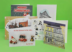 Image of various Greetings Cards